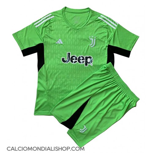 Maglie da calcio Juventus Portiere Seconda Maglia Bambino 2023-24 Manica  Corta (+ Pantaloni corti)